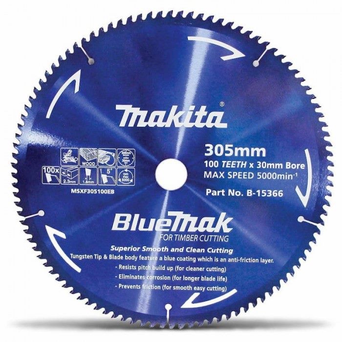 Makita BlueMak Circular Saw Blade 305mm 100t