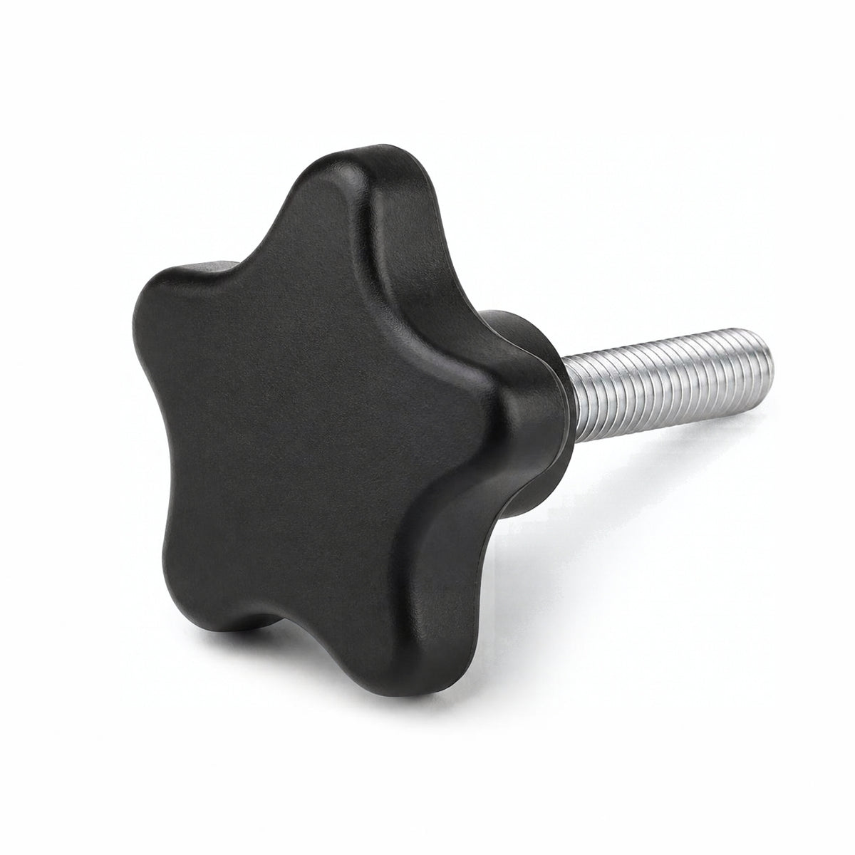 Star Clamping Knob M6 x 30 Threaded Stud for Transit Cover