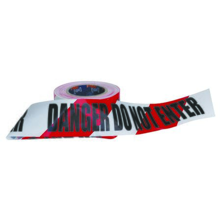 Barricade Tape - 100M X 75mm Danger Do Not Enter Print