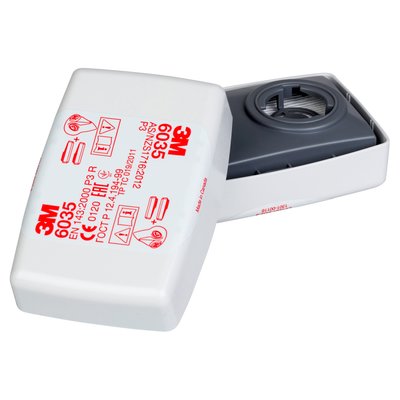 3M 6035 P2/P3 Particulate Filters (Pair) | Asbestos & Hazardous Dust Protection