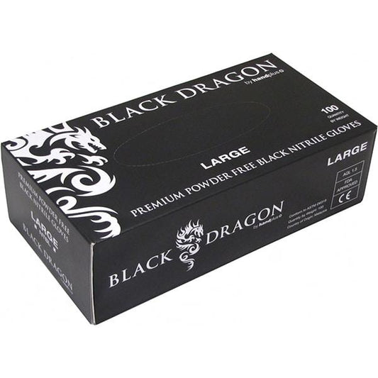 Nitrile Black Dragon - Powder free
