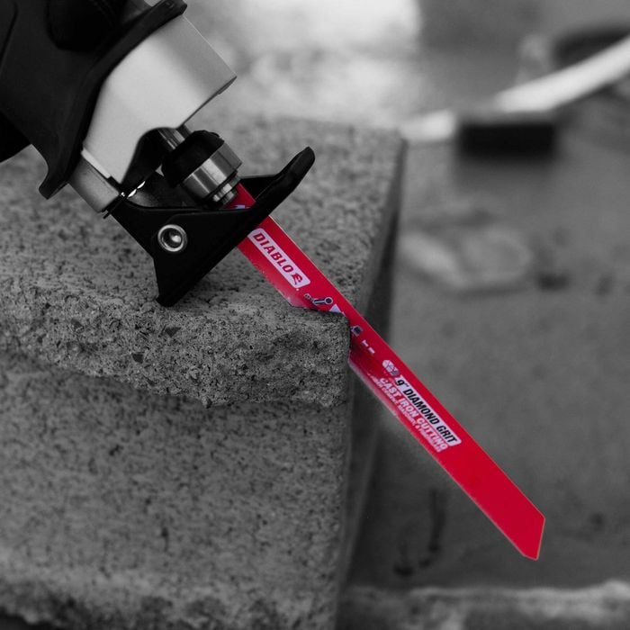 Diablo 9" Diamond Grit Reciprocating Saw Blade For Cast Iron Fibre Cement Masonry & Fibreglass