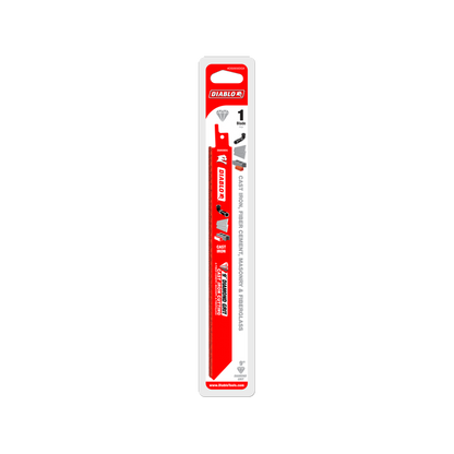 Diablo 9" Diamond Grit Reciprocating Saw Blade For Cast Iron Fibre Cement Masonry & Fibreglass