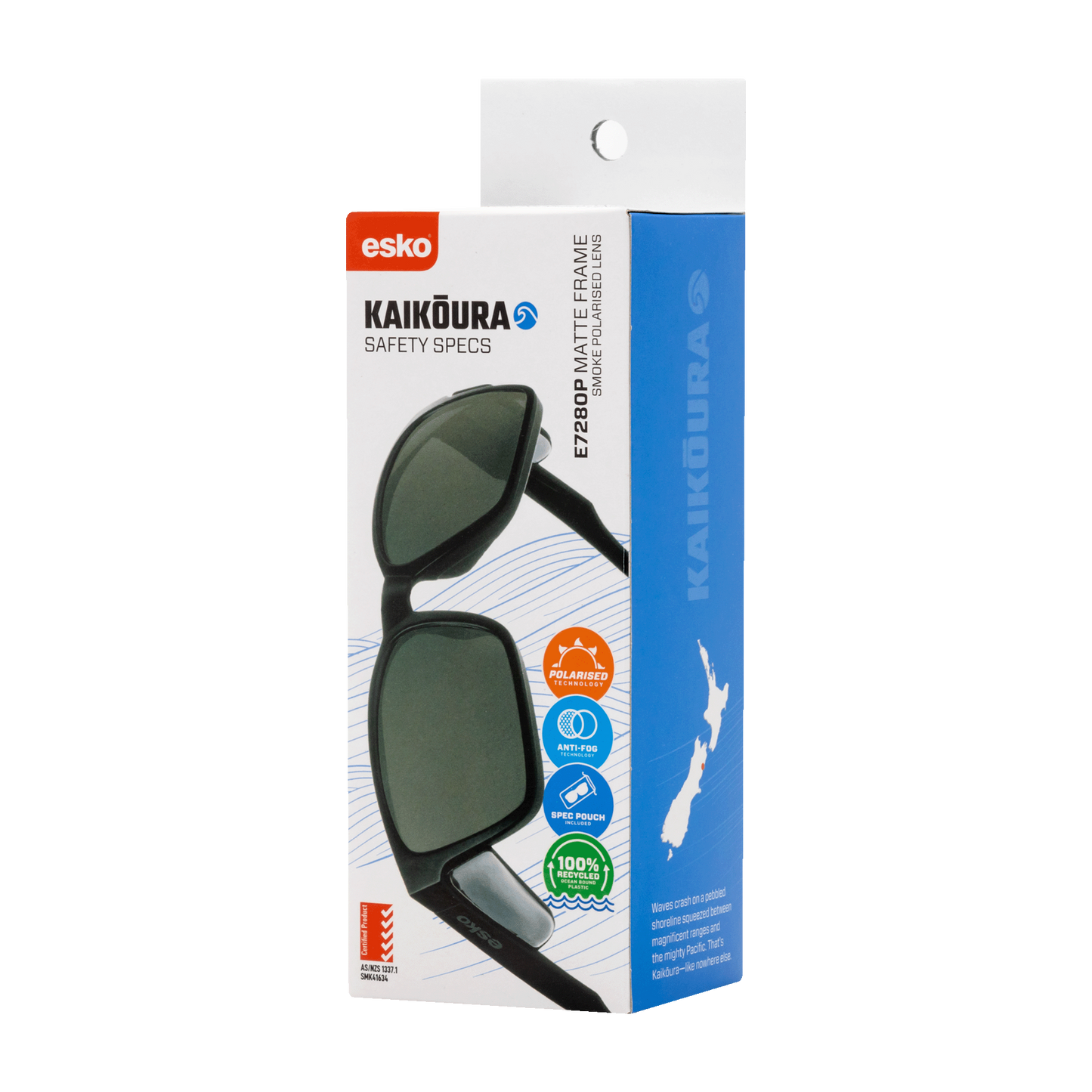 Esko Surf Kaikoura Polarised Safety Specs | E7280P