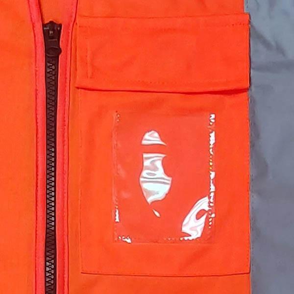 WORKWEAR VEST- HI VIS TTMC LONG TAIL - High Visibility TTMC Vests – Orange