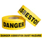 Danger Asbestos Barrier Tape Y/B - 75mm