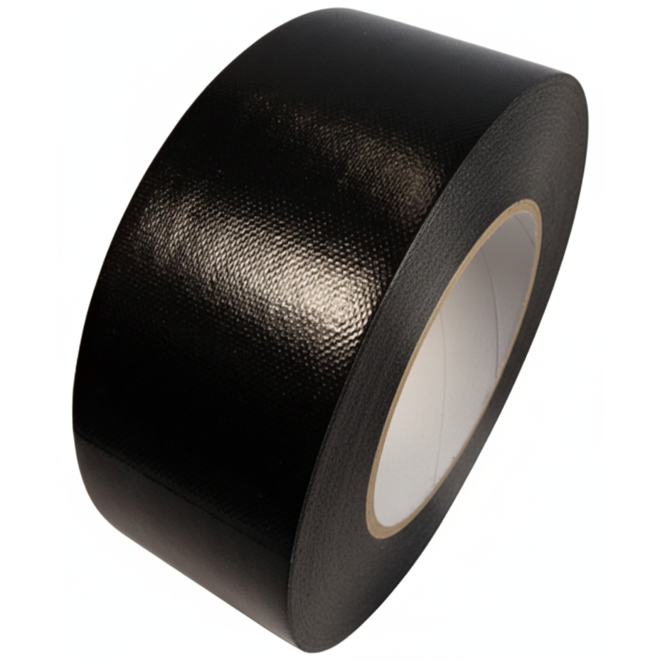 Premium Cloth Tape – Black 48mm x 30m