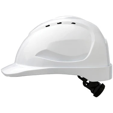 Hard Hat V9 Vented Ratchet White