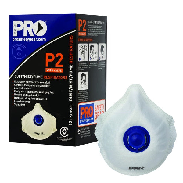 Prochoice P2 Respirator Valve 12/Box