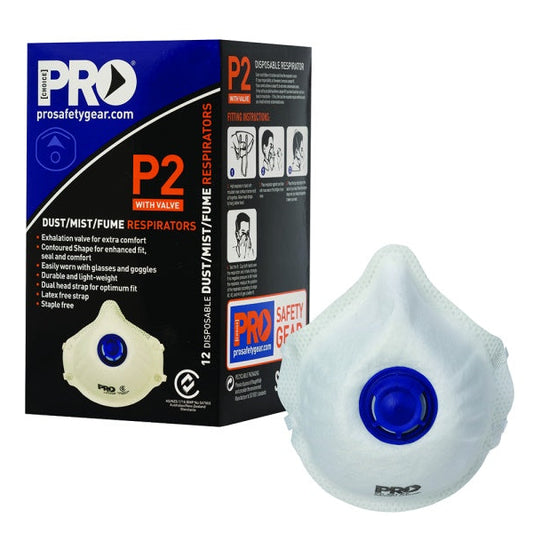 Prochoice P2 Respirator Valve 12/Box