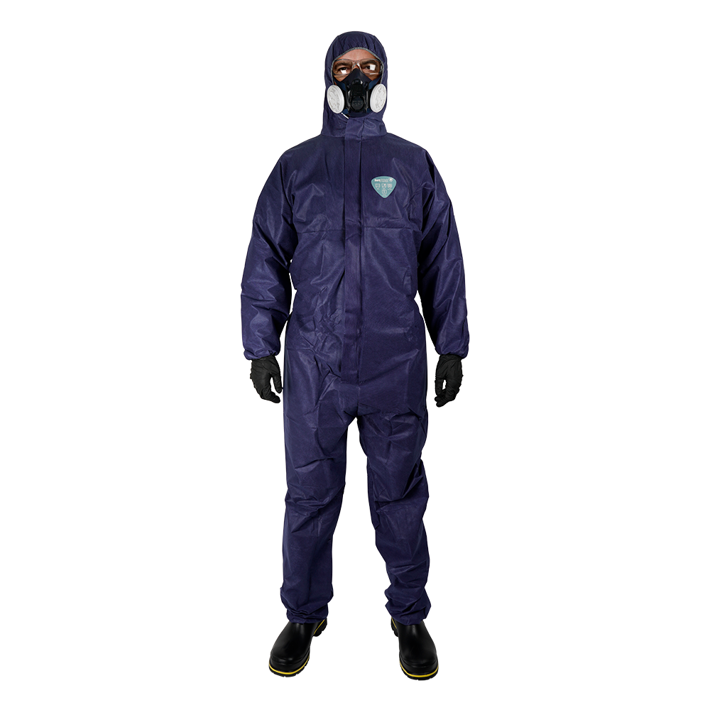 SMS Coveralls (S–5XL) | Type 5/6 Disposable