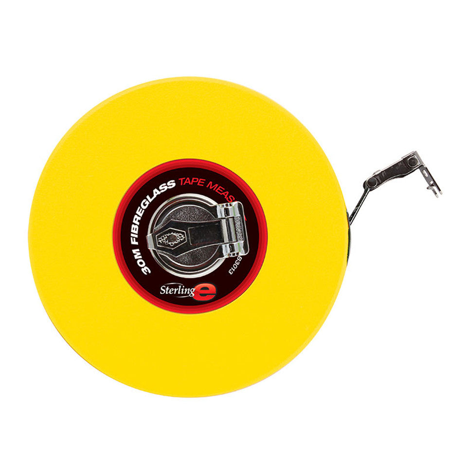 Sterling Steel Tape Measure Metric 30m x 9.5mm