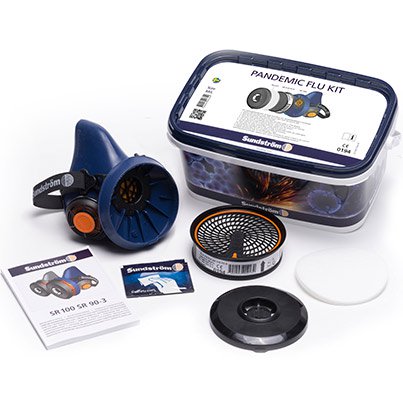 Sundström SR 100 Half Mask Asbestos Respirator Kit