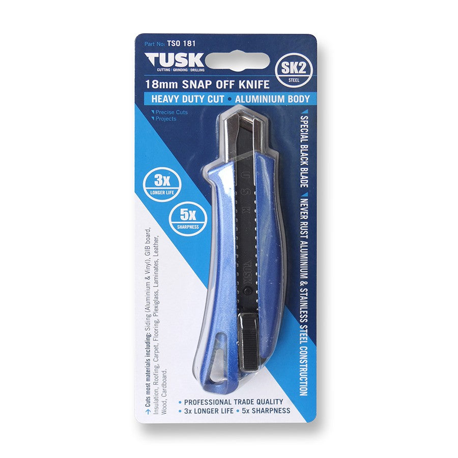 Tusk Snap off knife 18mm / 25mm