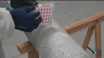 EasyGel Protect Gel Sheath – Pipe Cutting | Multiple Sizes | Dust Control